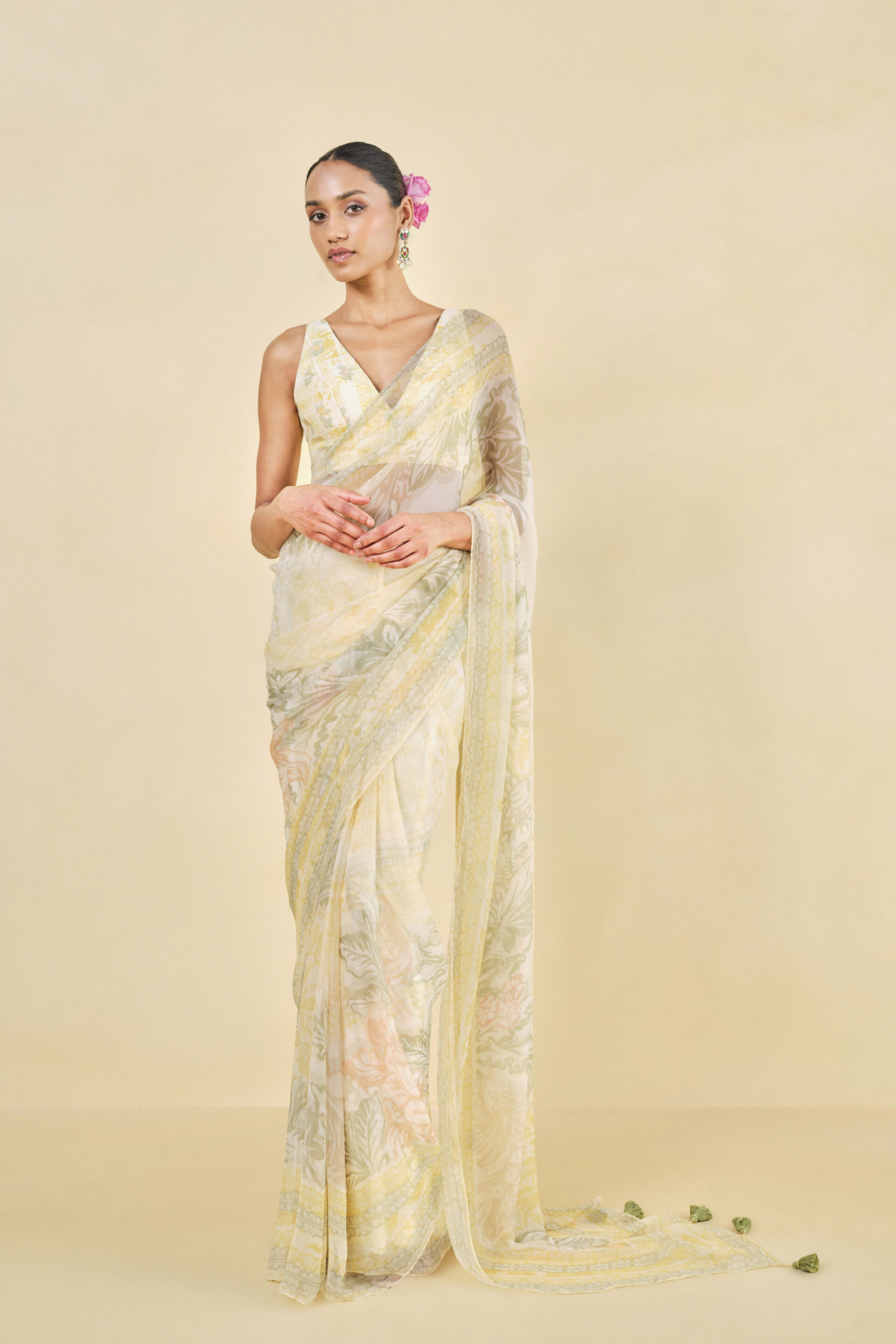 Cerrado Saree Yellow