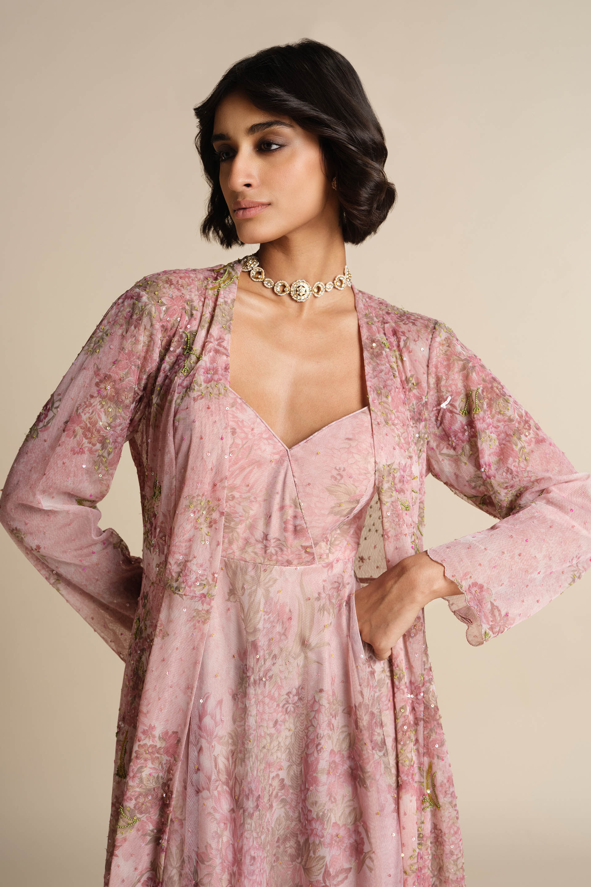 Blooming Meadows Jacket Set - Pink, Pink, image 6