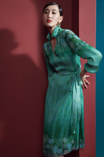 Averill Dress - Green, Green, image 2