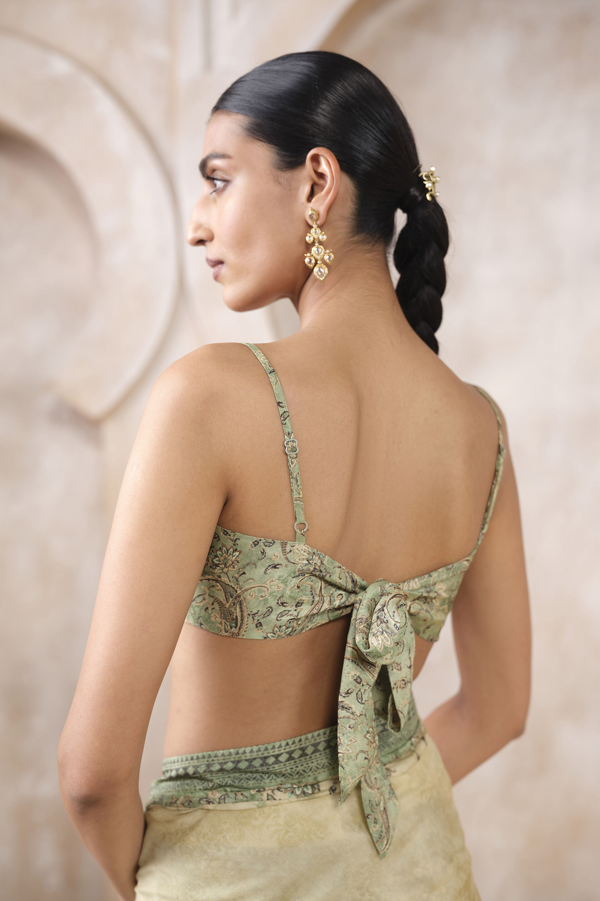 Lizbet Saree - Green, Green, image 6