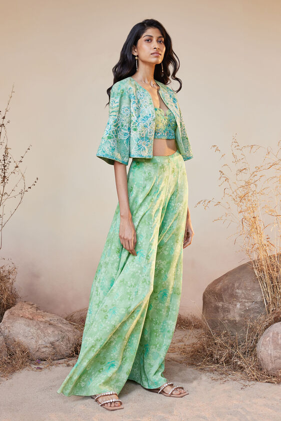 Aneeza Jacket Set - Sage, Sage, image 7
