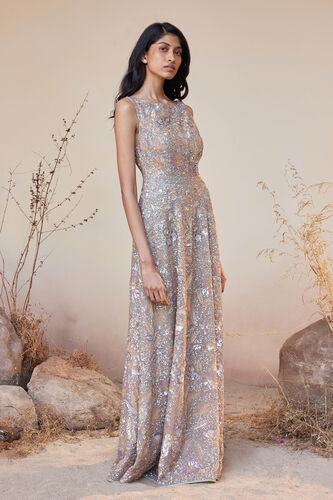 Solaris Gown - Gold, Gold, image 2