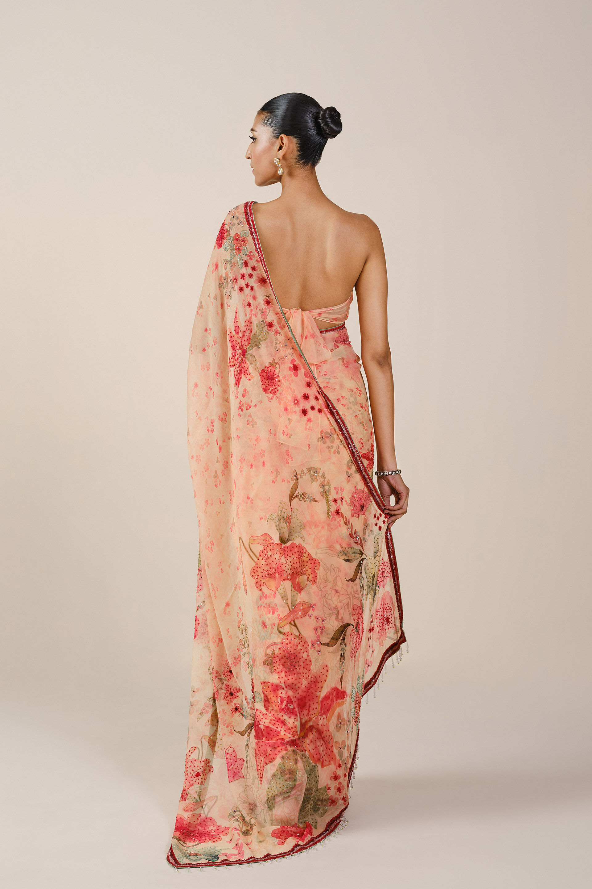 Efron Saree - Blush, Blush, image 3