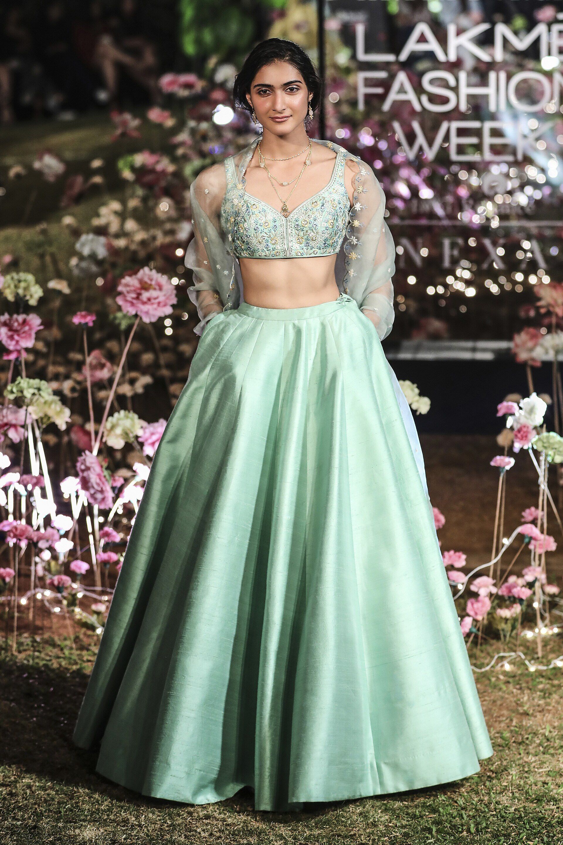 PuriMaa Digital Print Semi Stitched Lehenga & Crop Top - Buy PuriMaa  Digital Print Semi Stitched Lehenga & Crop Top Online at Best Prices in  India | Flipkart.com