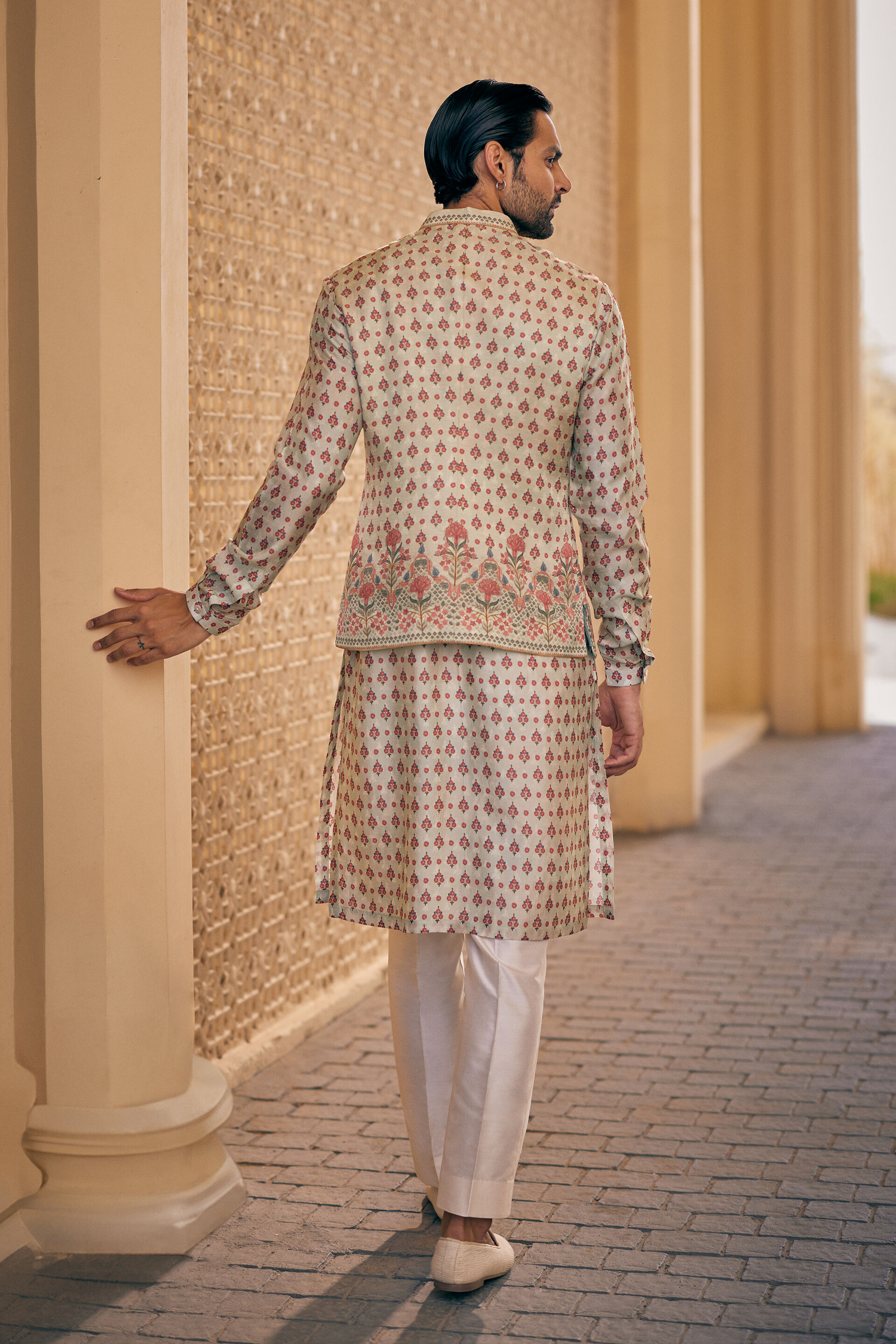 Arit Nehru Jacket - Sage