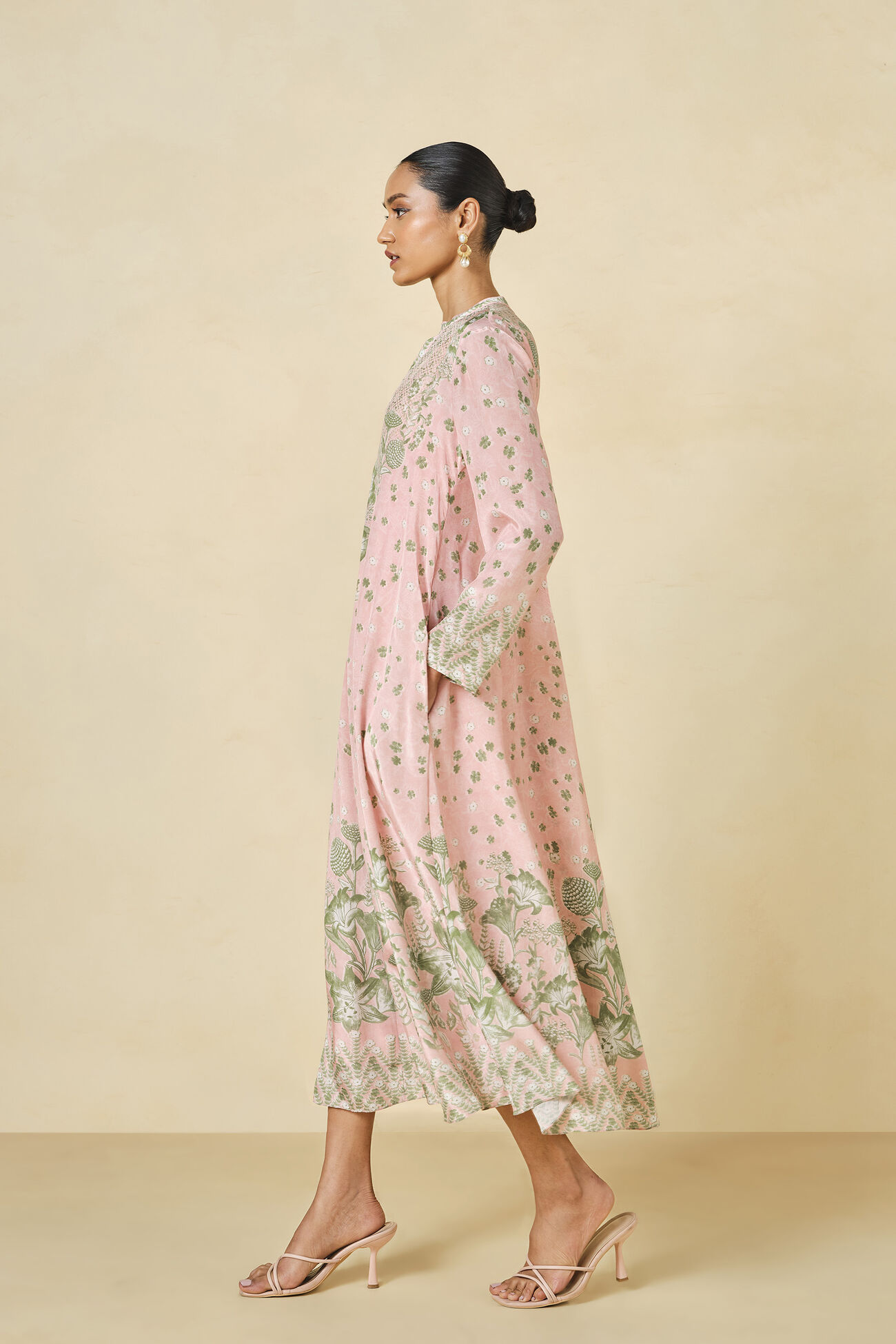 Daystar Printed Dress - Blush, Blush, image 2