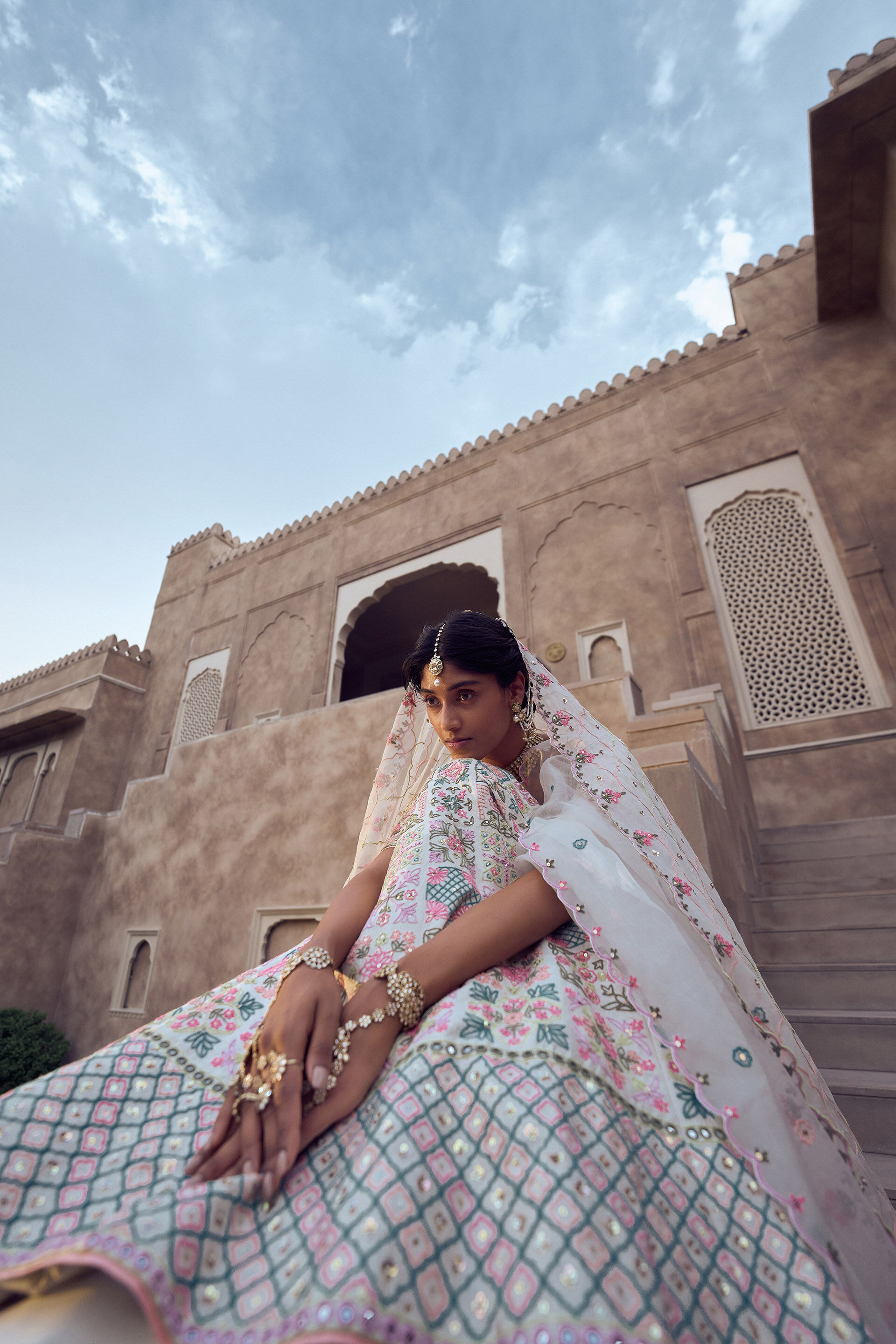 Kiara Advani chose a soft rose lehenga for her wedding ensemble | Vogue  India