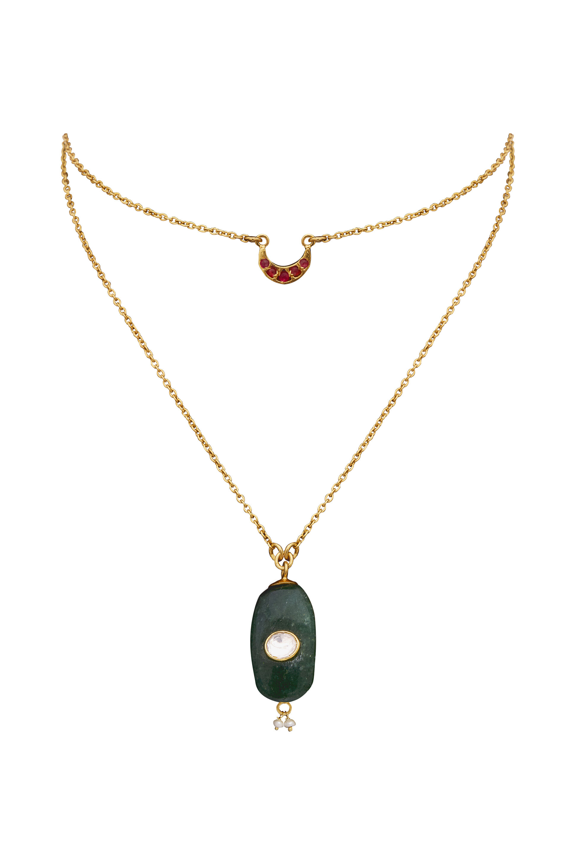 Luca Layered Necklace, , image 1