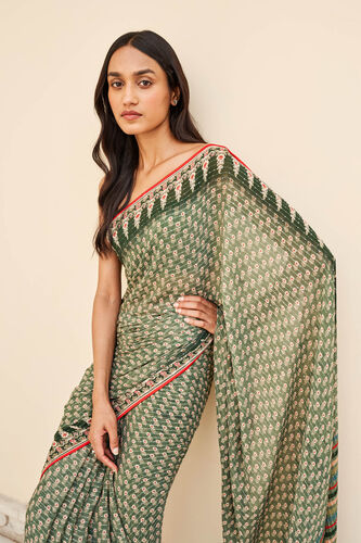 Anoushka Saree - Sage, , image 3