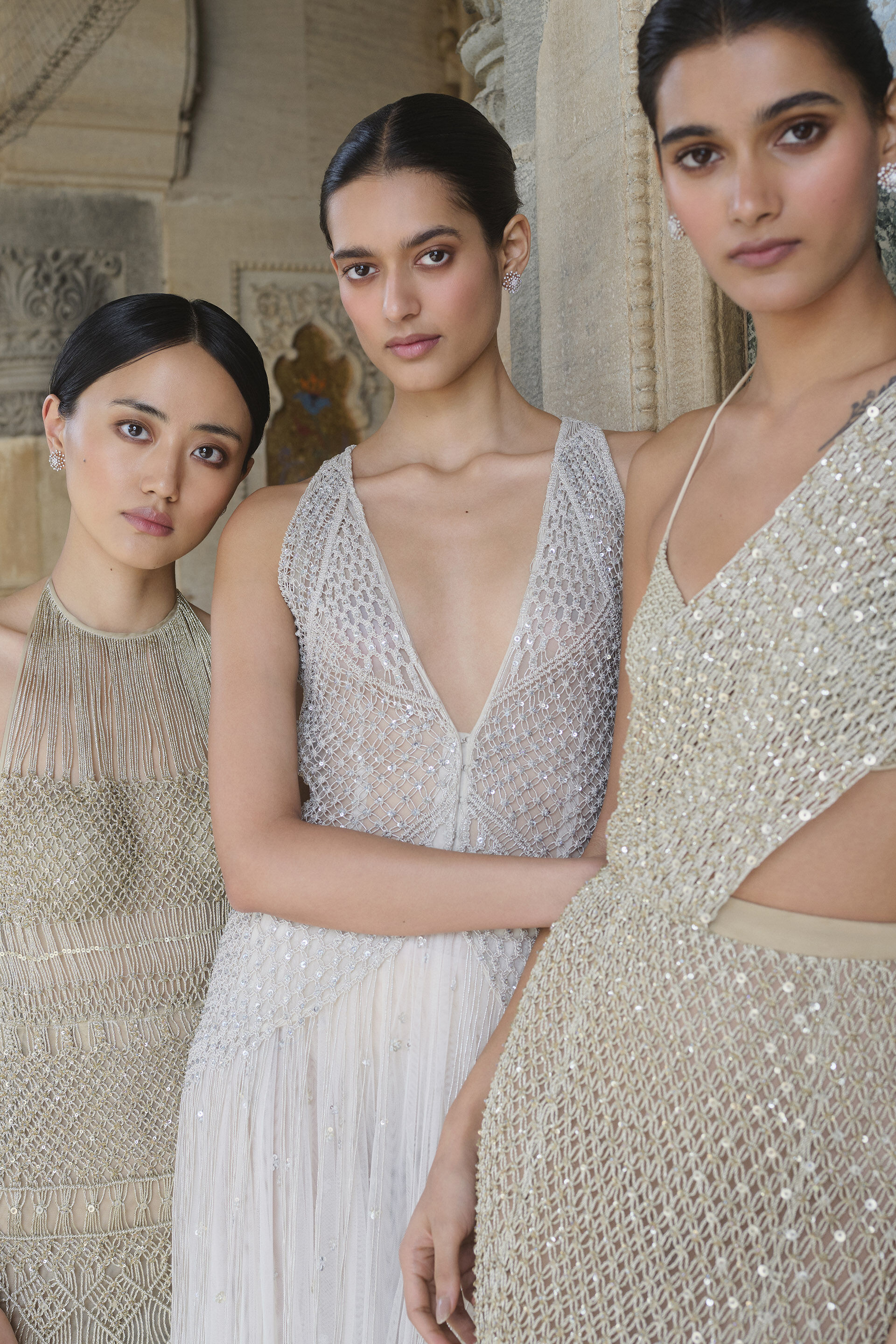 Dreamora Macrame Skirt Set - Silver, Silver, image 6