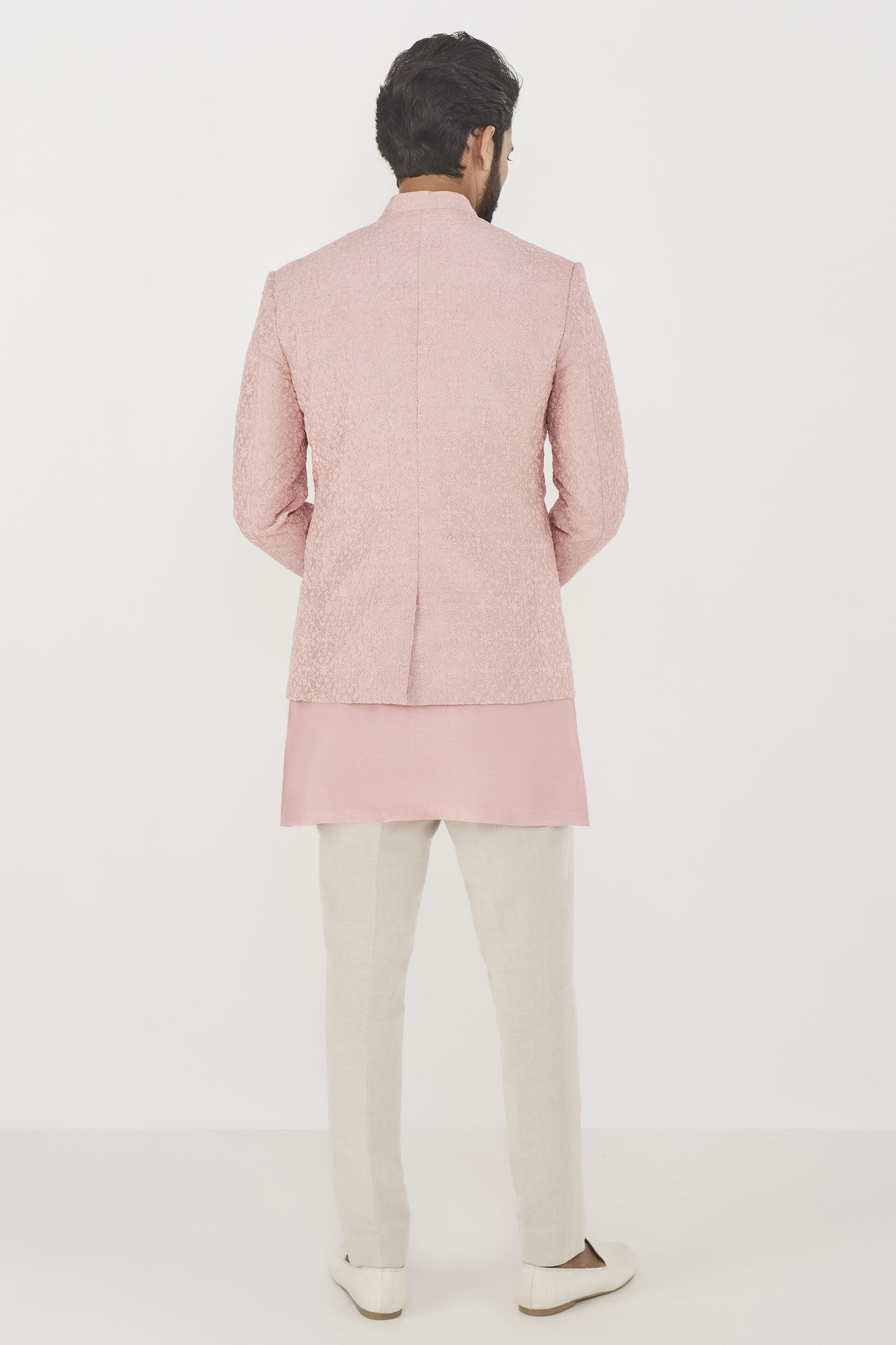 Zian Bandhgala-Pink, Pink, image 5