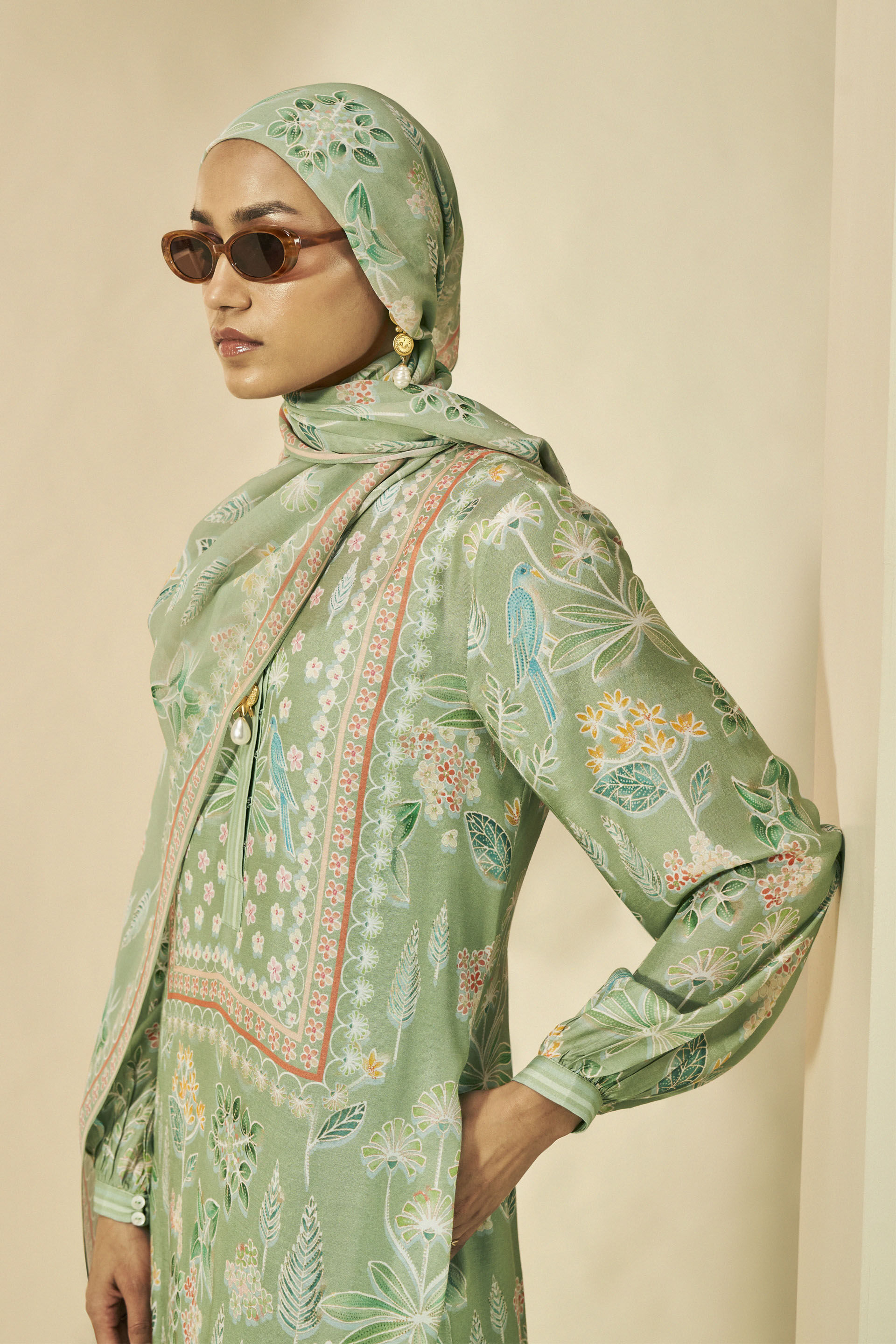 Sarinah Scarf - Sage