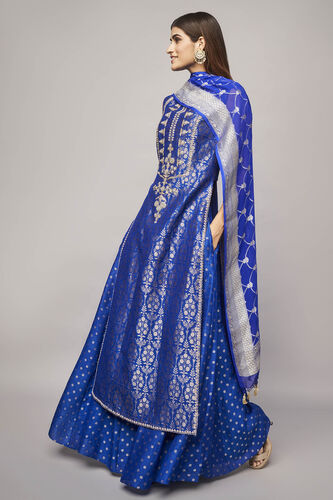 Vaishi Sharara Set, Royal Blue, image 2