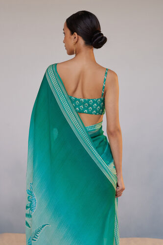 Aisling Saree Set - Green, Green, image 5