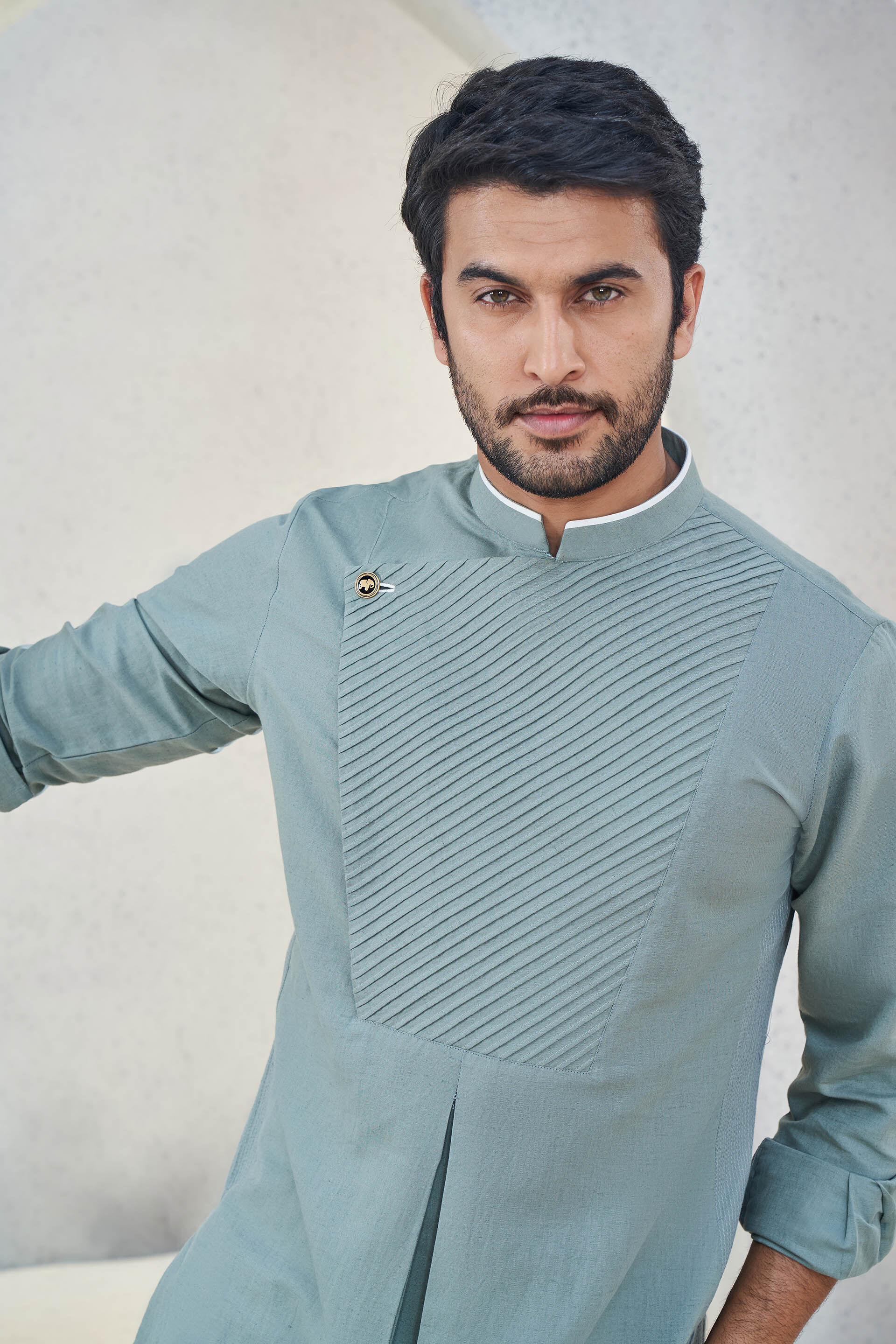 Faris Kurta - Olive, Olive, image 7