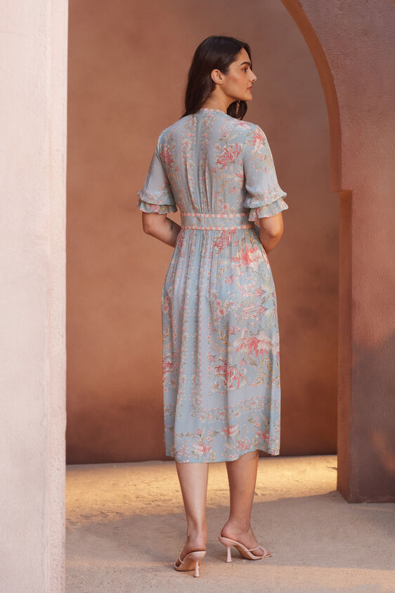 Alvaro Dress, Powder Blue, image 3