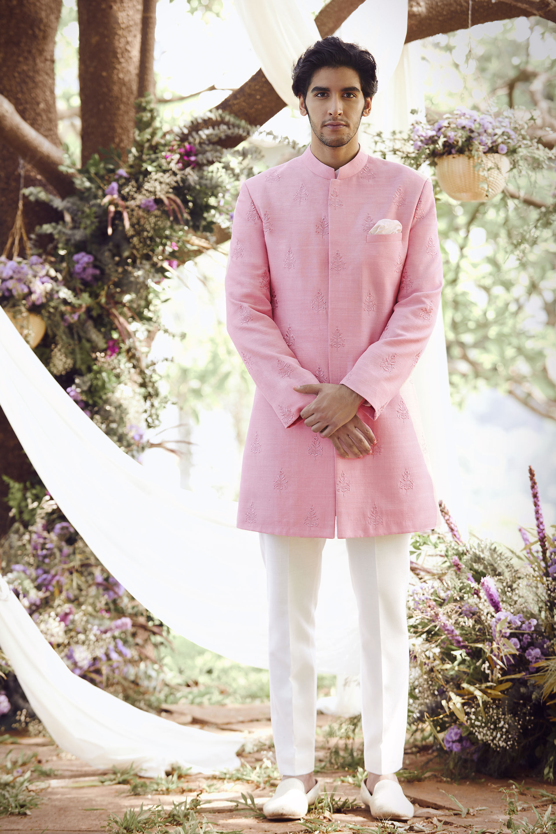 Neel Sherwani, Pink, image 1