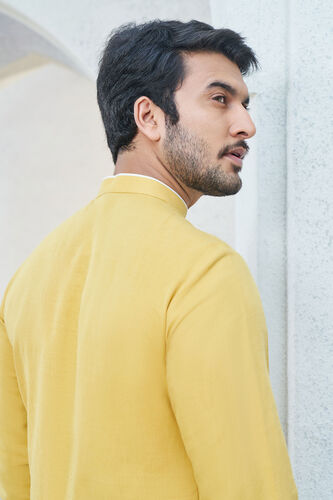 Faris Kurta, Mustard, image 5