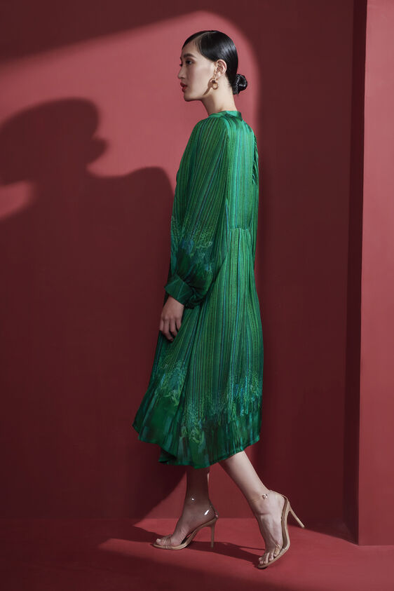Elektra Dress - Green, Green, image 3