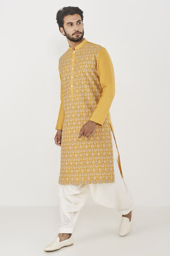 Amil Kurta, Mustard, image 2
