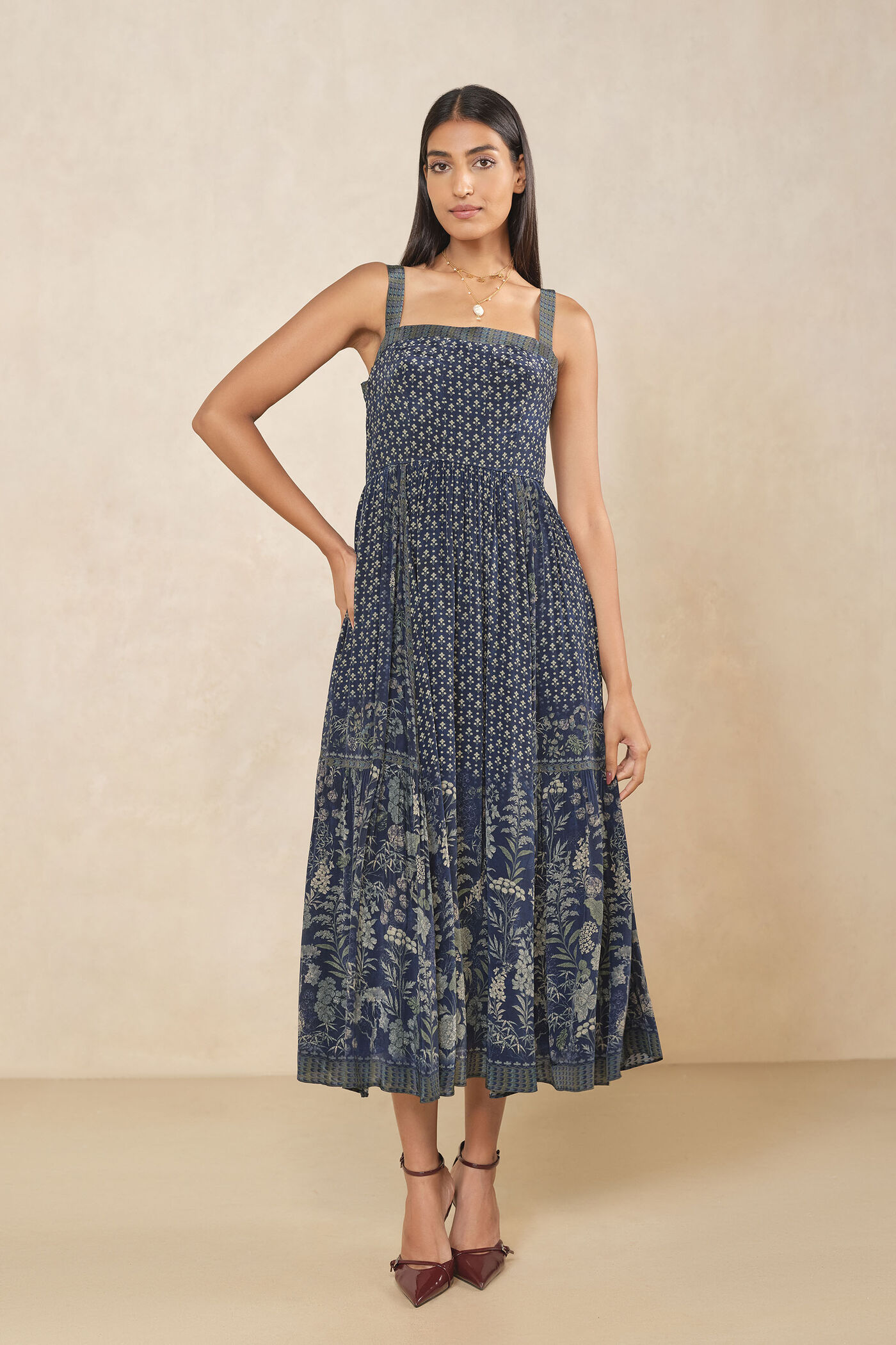 Kaia Dress - Blue