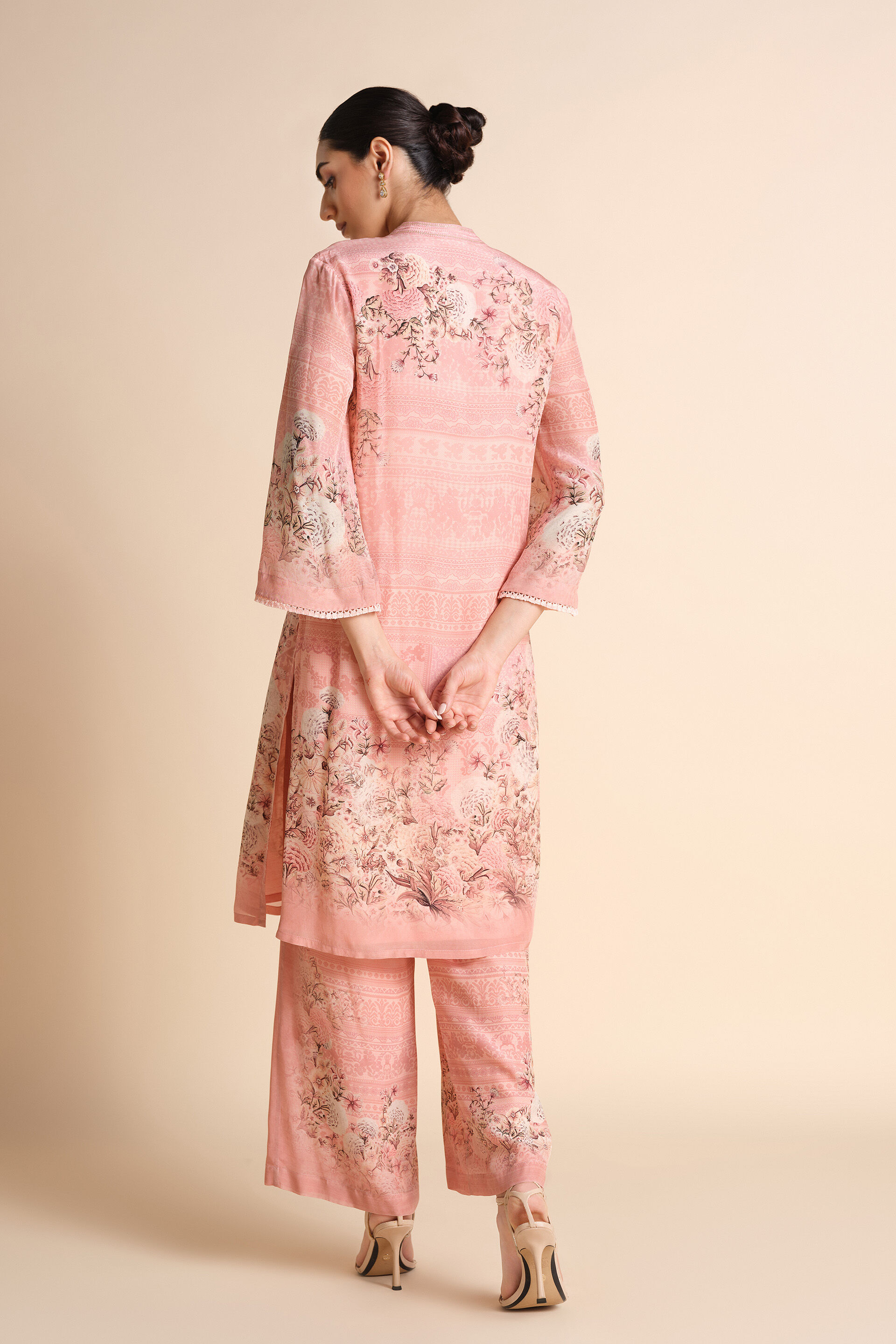 Vanisa Kurta Set - Blush