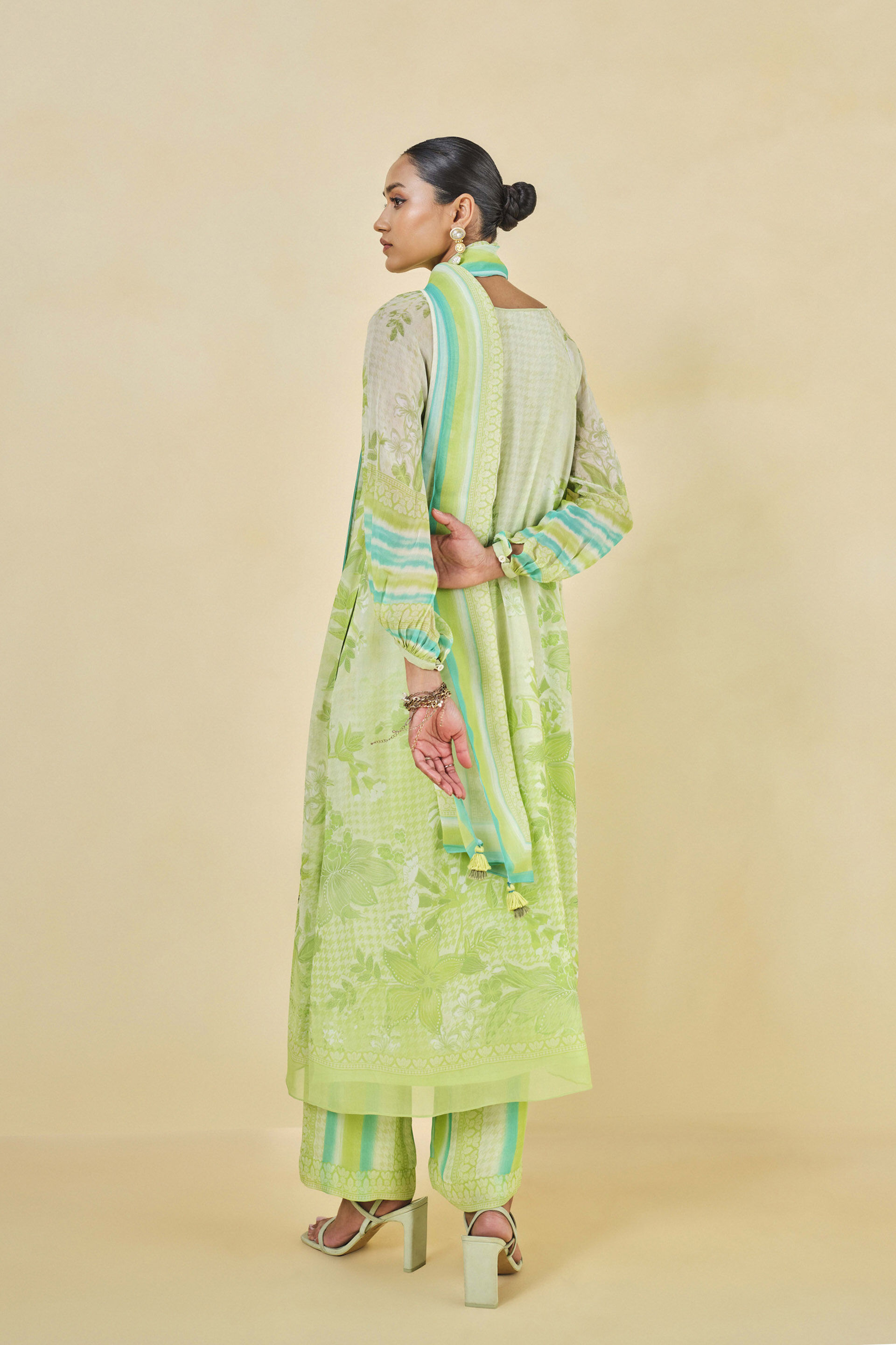 Mongo Suit Set - Lime, Lime, image 3