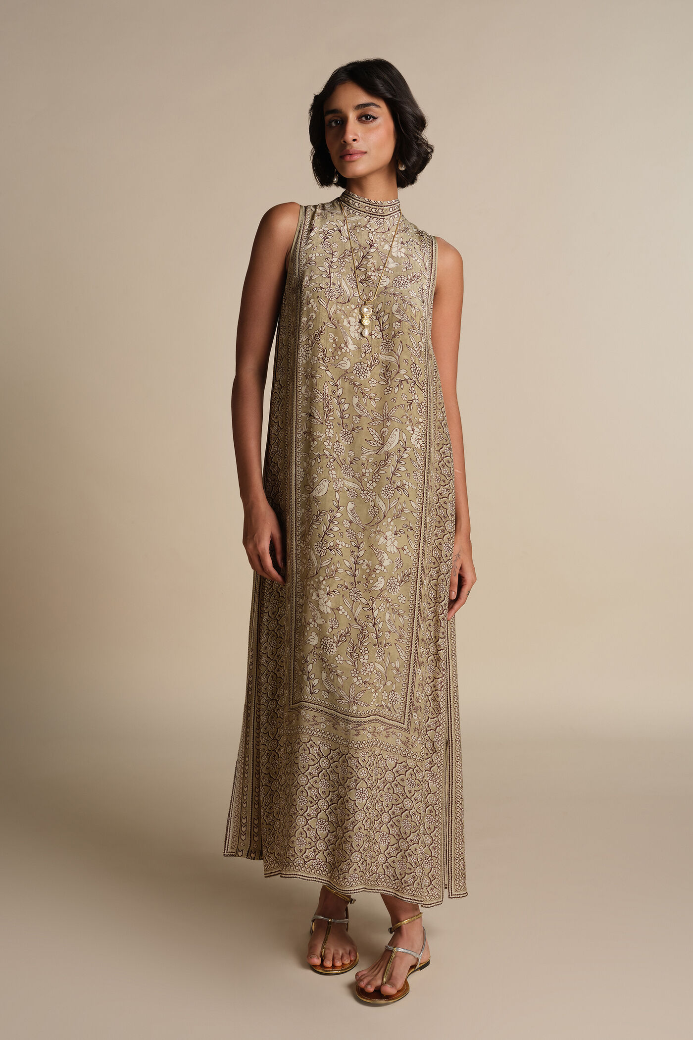 Buy Designer Rimaza Dress - Sage Online for Women from Anita Dongre S25RD6_SAGE Buy Designer Rimaza Dress - Sage Online for Women from Anita Dongre S25RD6_SAGE