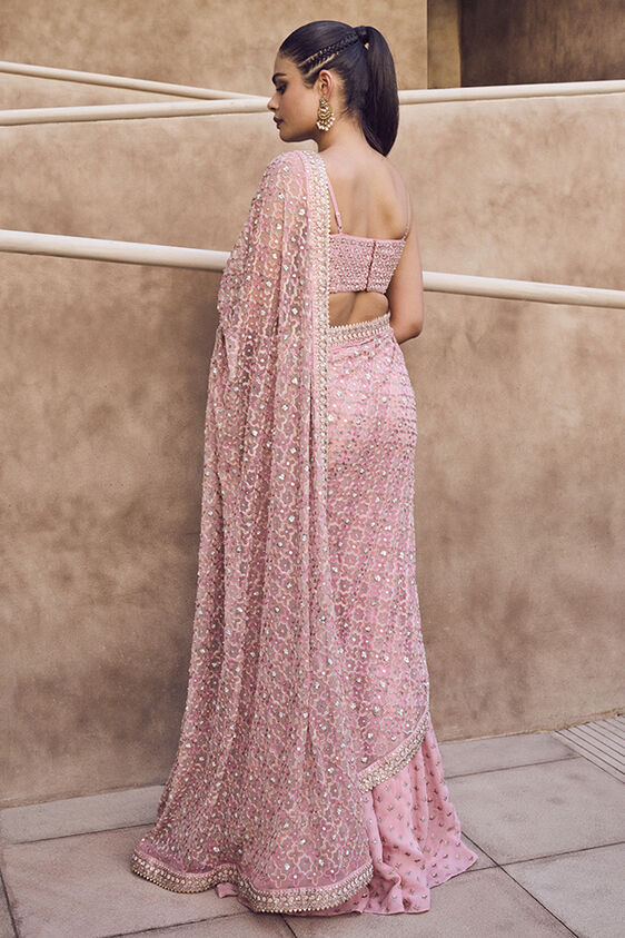 Kiah Gharara Set, Blush, image 2