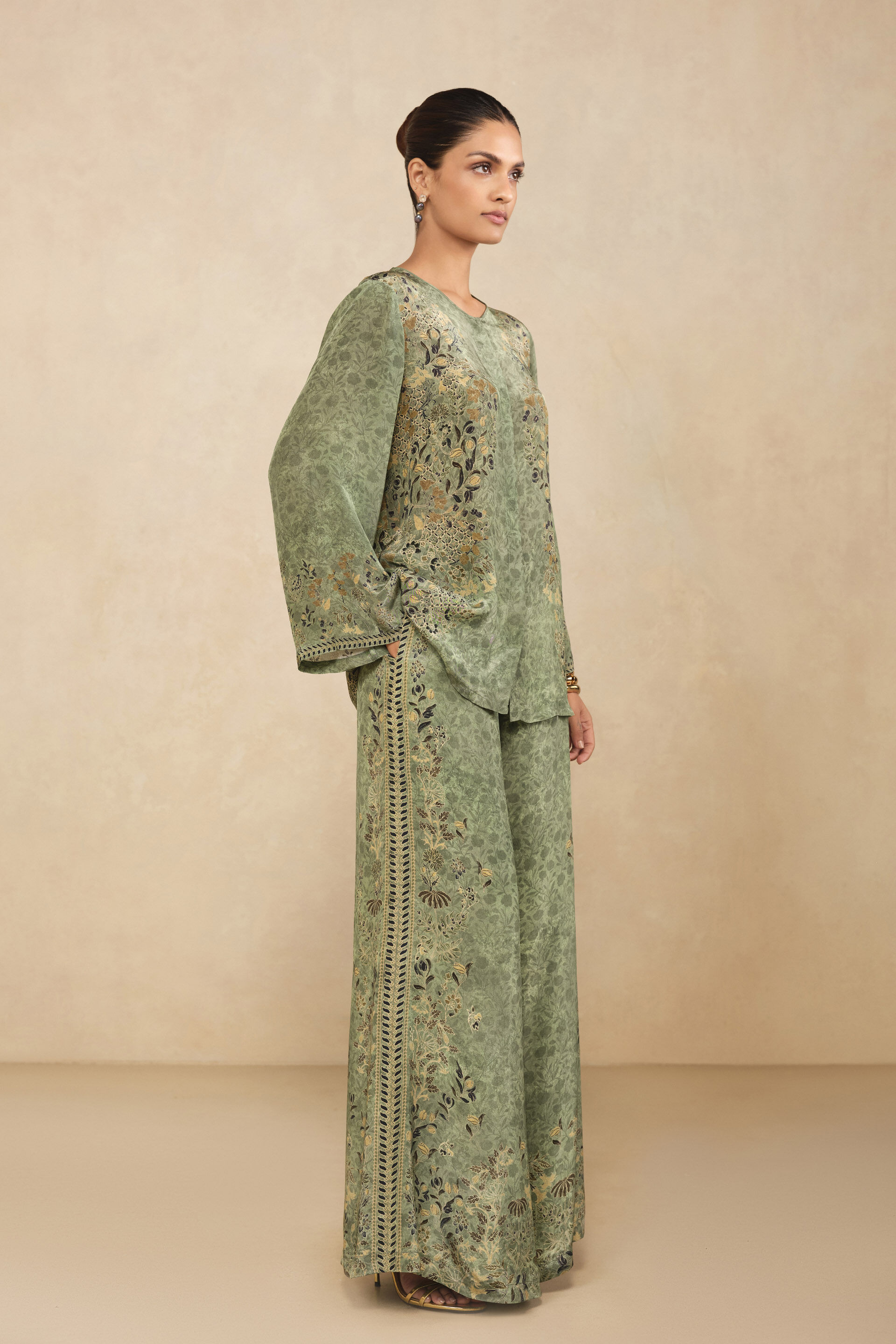 Palazzo Set - Sage, Sage, image 3