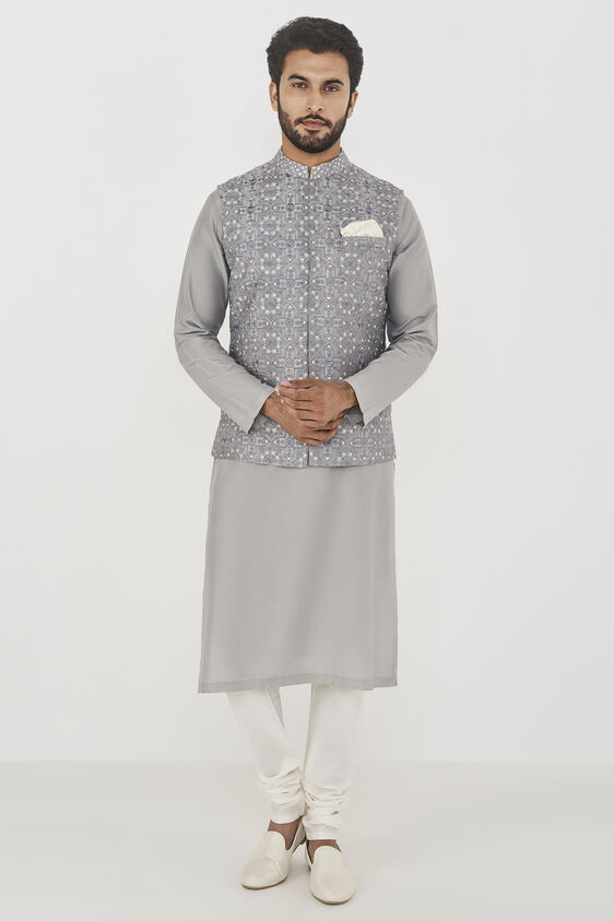 Gaith Nehru Jacket, Grey, image 1