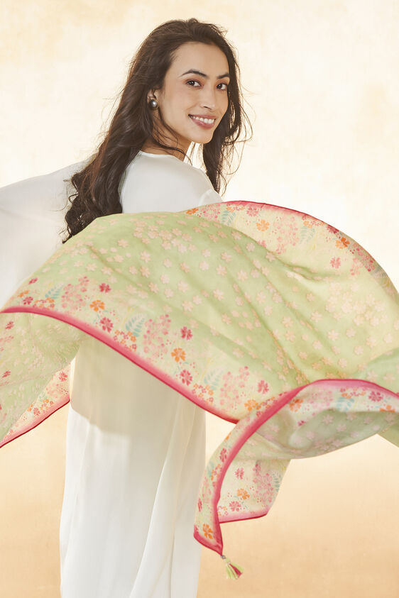 Shyla Dupatta - Sage, Sage, image 2