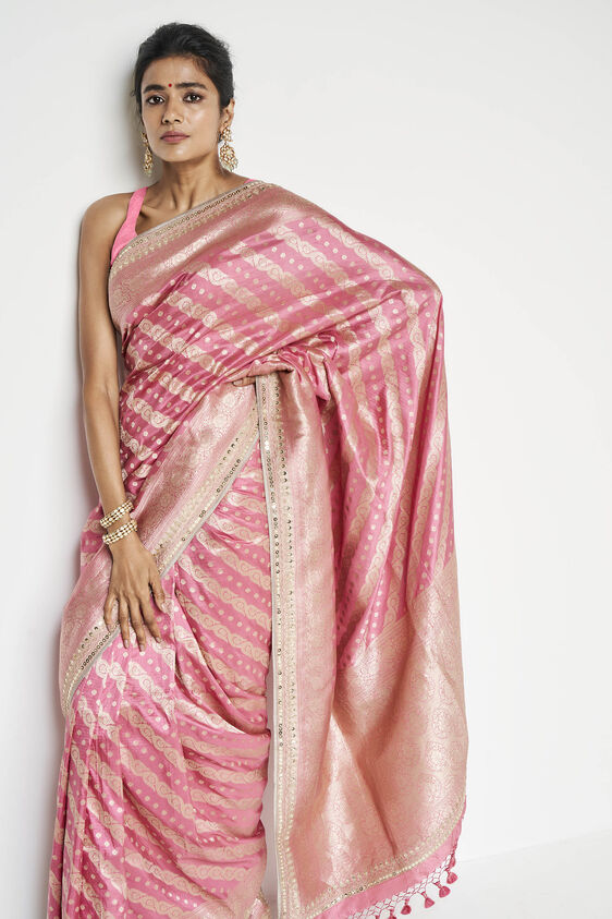 Indali Saree - Pink, , image 4