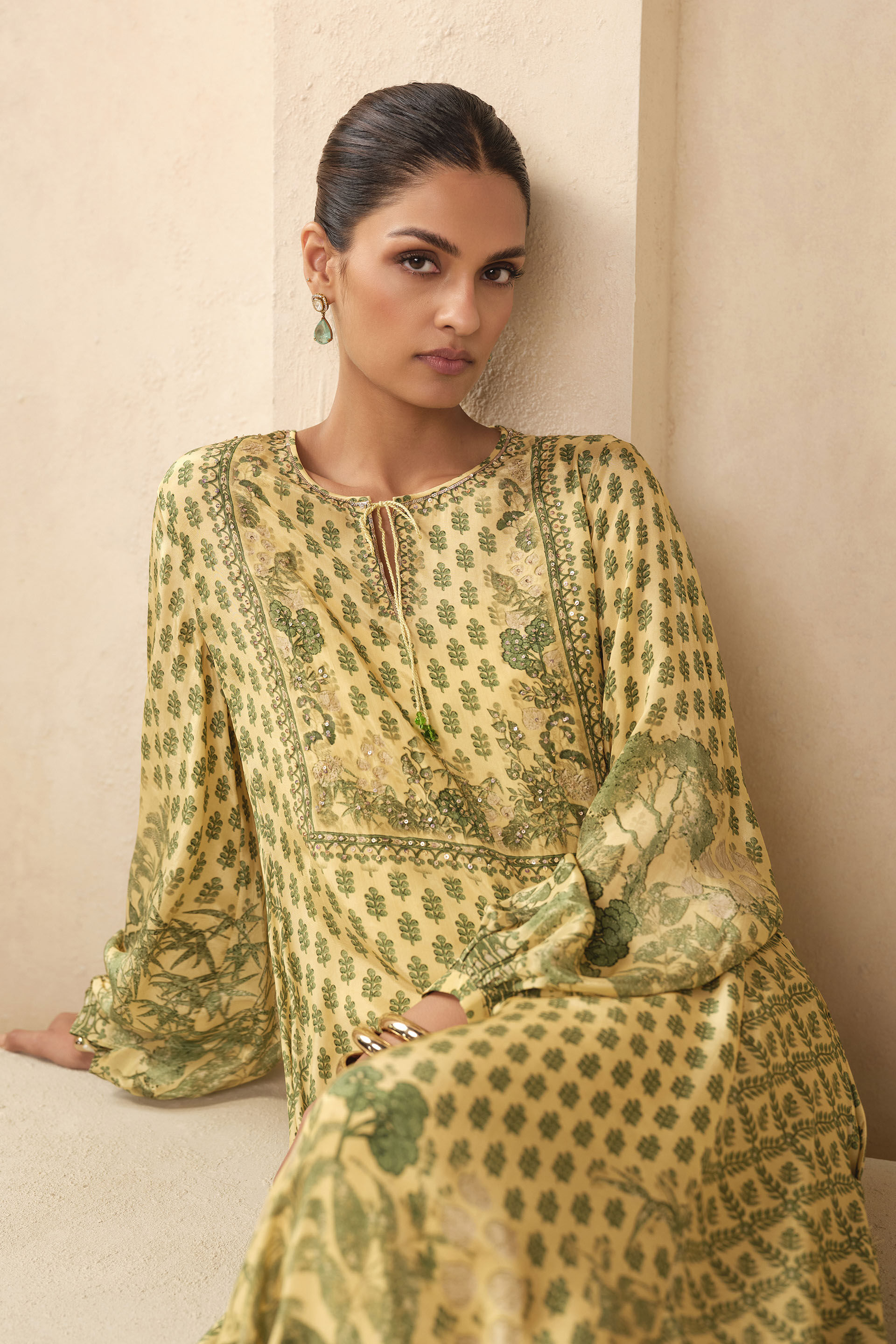Zia Kaftan - Yellow, Yellow, image 5