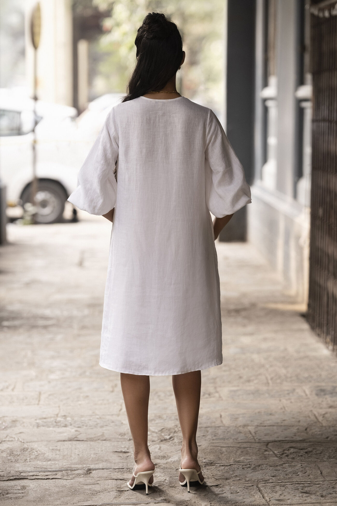 Julep Dress, White, image 2