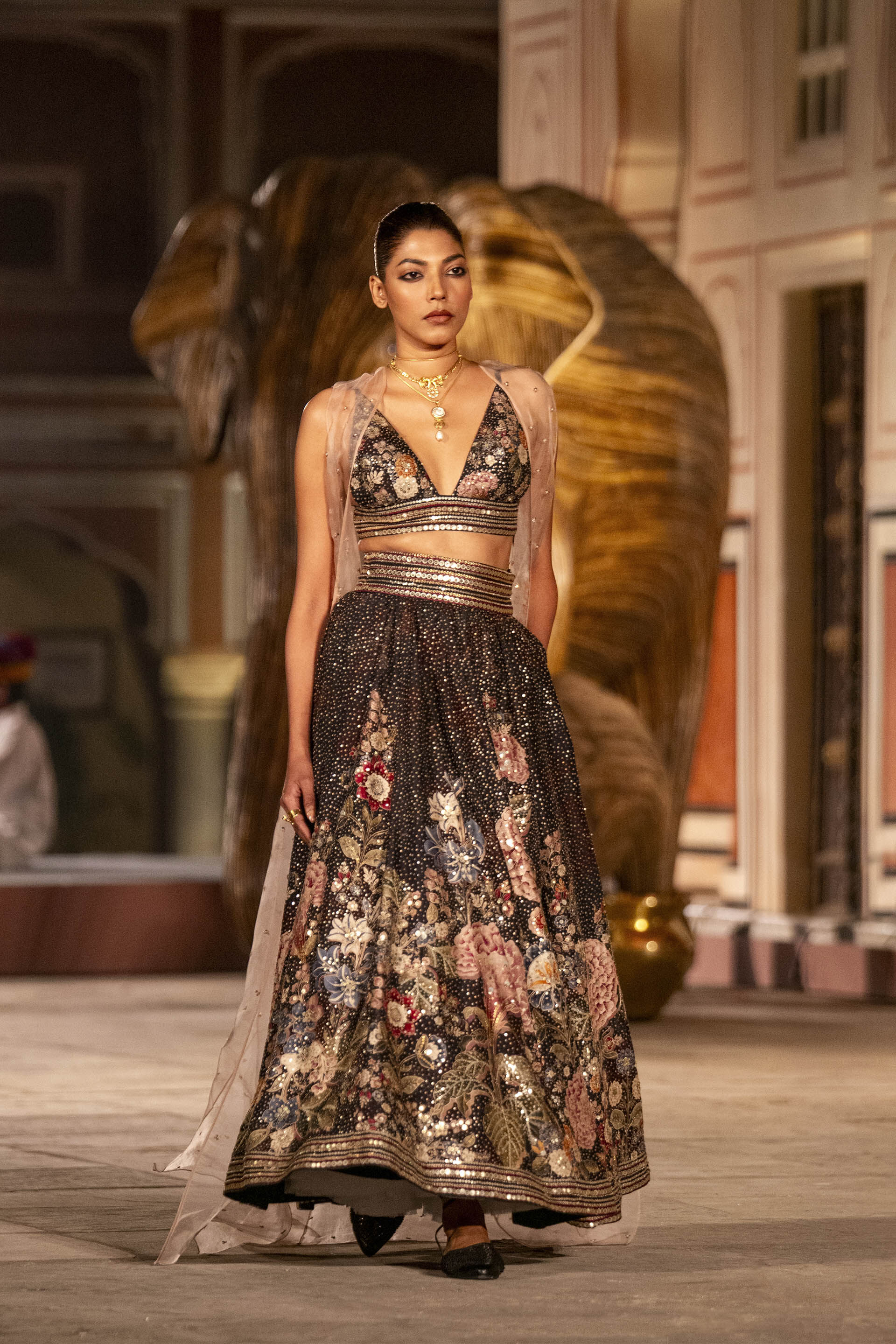 Life Of The Nightforest Skirt Set - Black, Black, image 5