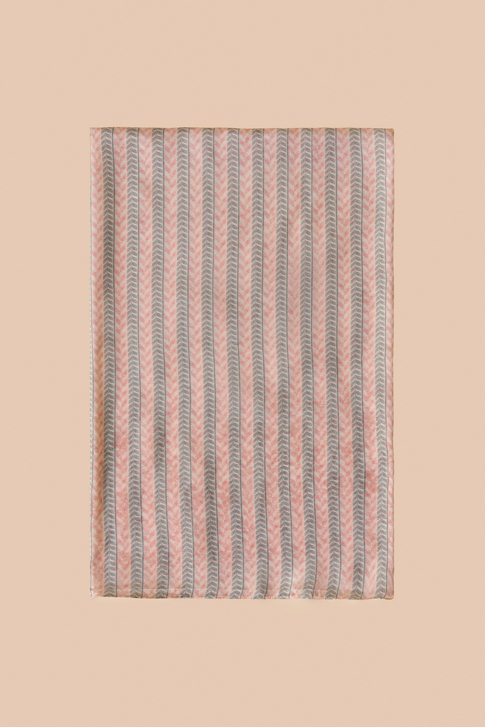 Desna Printed Silk Saree - Beige, Beige, image 13