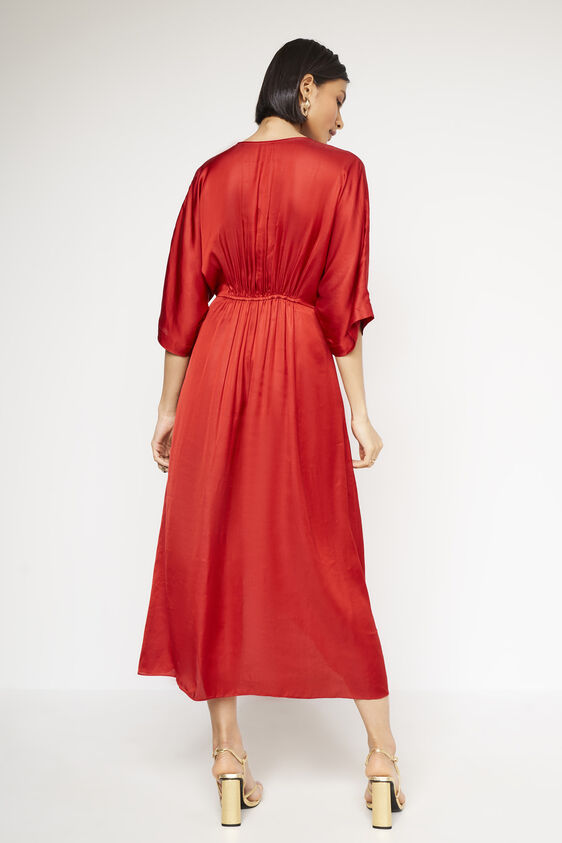 Delaney Dress, Red, image 3
