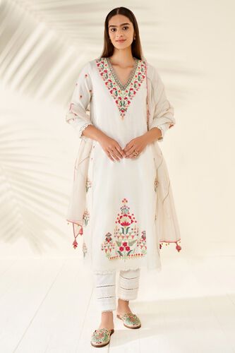 1 - Turvi Kurta Set – Natural, image 1