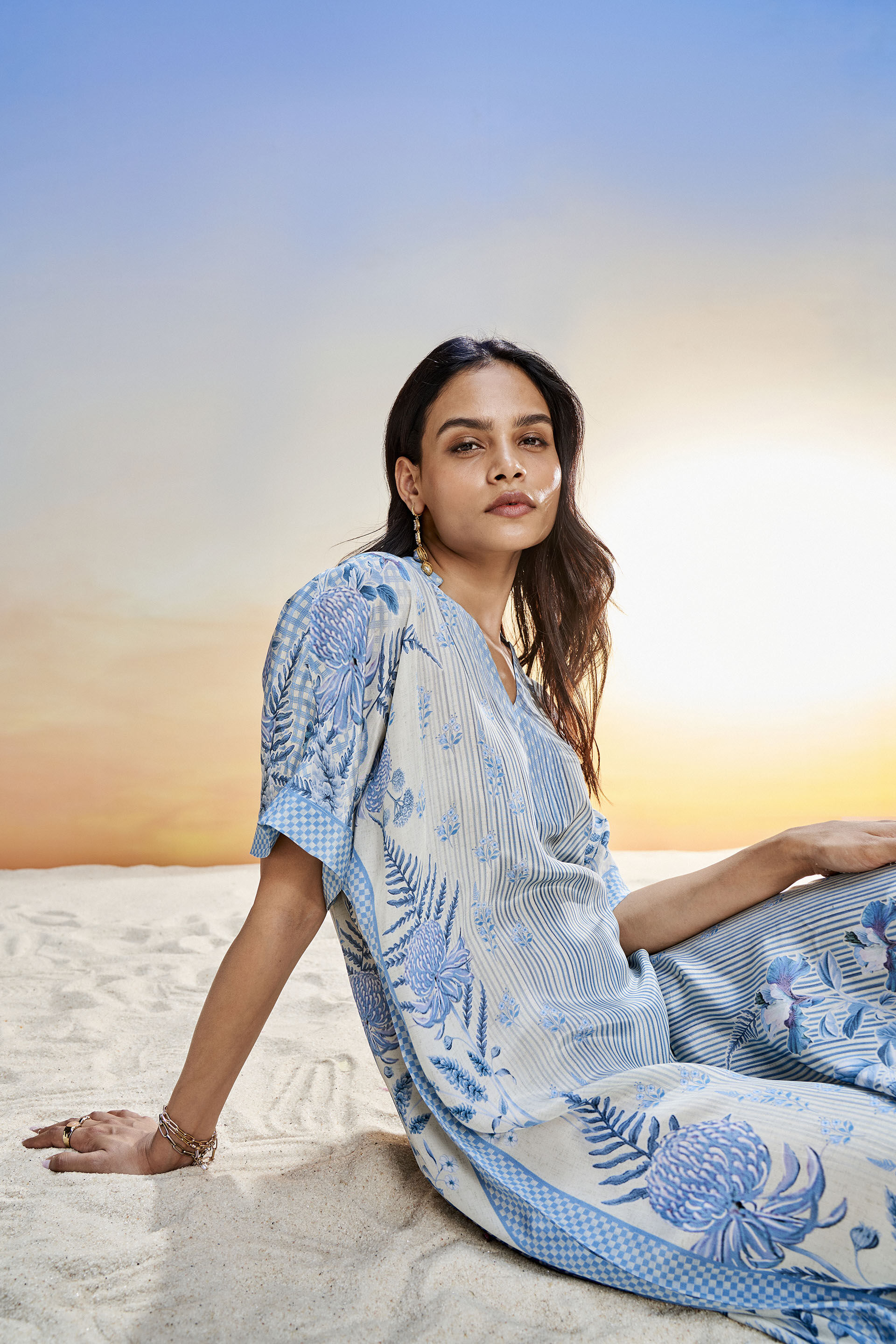 Anita dongre blue dress shop