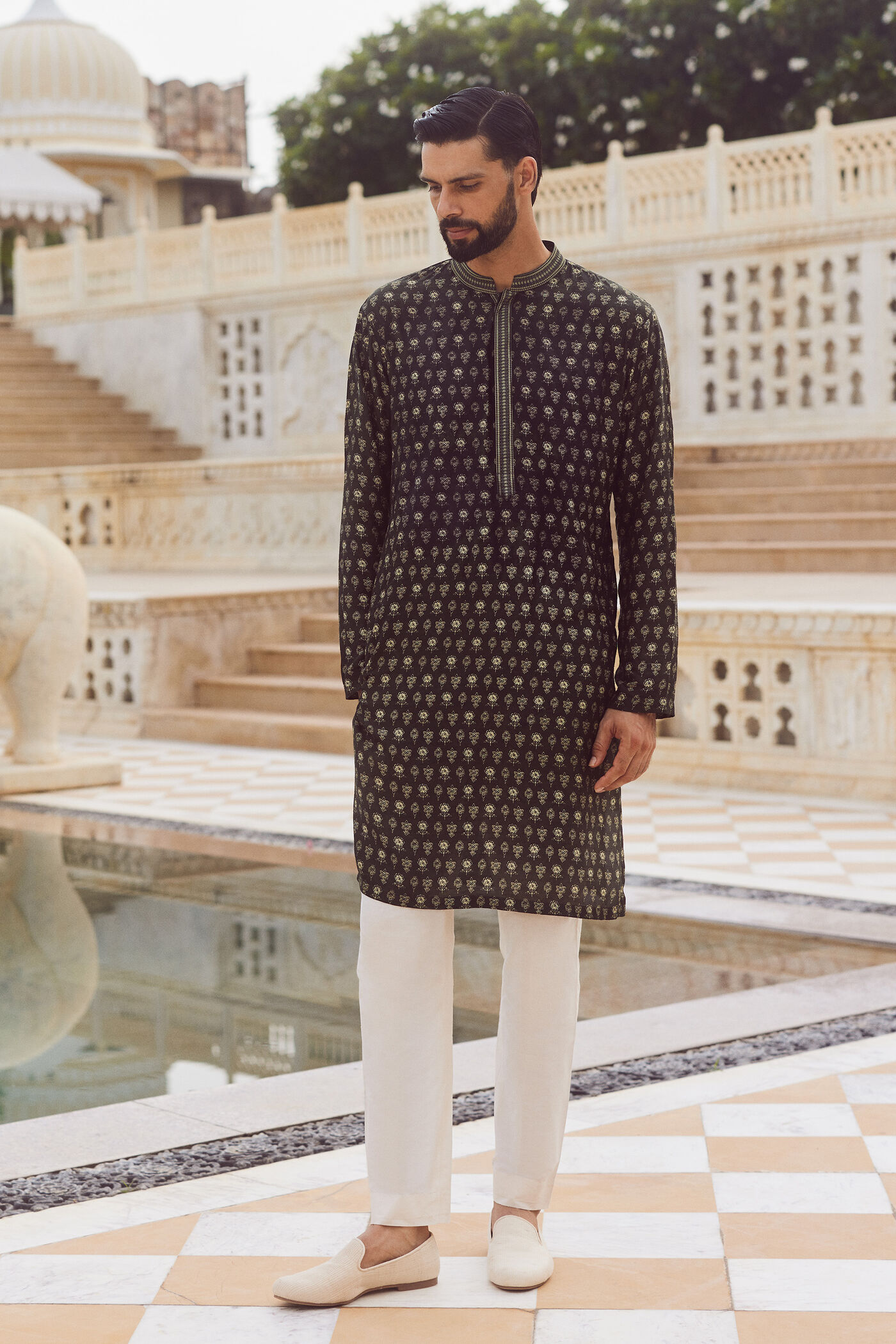 Mivan Kurta - Green